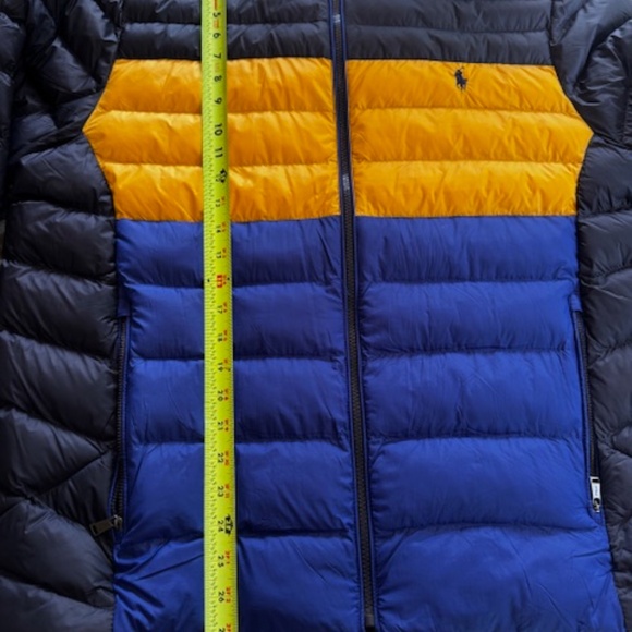 NWT POLO Ralph Lauren Coat - The Golden Packable Color-blocked Jacket - Picture 5 of 7